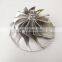 GT5533 94.00/133.37mm 11+0 blades turbo milling/aluminum 2618/billet compressor wheel