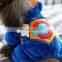 Dog clothes Superman cosplay pet Peter Pan apparel pet clothes coral fleece