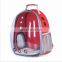 High Quality 600D Side Openings Transparent Pet Backpack Go Out Portable Shoulder Pet Supplies Cat Bag Dog Bag  Pet Backpack
