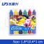 (6 colors/box) Students Painting Material Jumbo Crayons Watercolor Washable Gouache Painting Water-soluble Crayons