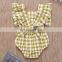 2019 newborn baby bodysuit FLY SLEEVED ROMPERS NEW plain baby rompers GIRLS BODYSUITS