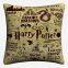 Decorative Harry Style Cushion Cover Cotton Linen Pillowcase