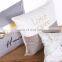 100% polyester warm words printed cushion/throw pillow for home decor