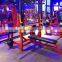 High quality strength training gym equipment press flat bench