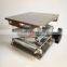 6"x6" Laboratory Manual Scissor Stainless Steel Lifting Platform