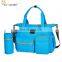 OEM outdoor multifunctional polyester tote nappy baby diaper bag
