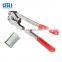 China handy polyester plastic flexible fiber manual strapping sealer, strap sealer
