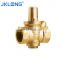 Brass Winth Spring Piston Pressure Reducing Valve three way ball valve