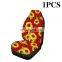 Red bottom sunflower Car Seat Cover Front Rear Seat Covers Protector Interior Universal Cushion Cover for Toyota VW BMW Ford KIA