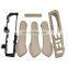 6PCS For Jetta Golf MK4 Beige Inside Door Handle Cover Bracket Grab Bezel Trim