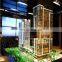 Building scale model with led light for presentation , mosque 3d model