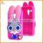 Cute rabbit silicon case for motorola G