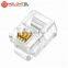 MT-5051 Wholesale RJ11 Cat.3 Telephone Connection Plug With Gold Plated