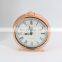 Amazon hot sale Rose gold retro modern antique home gift desk & table clocks for home office