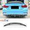 M4 style carbon fiber rear bumper spoiler for BMW M4 F82 2014+