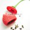 Food grade silicone hot selling beautiful tea leaf filter promotional product