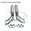 Exhaust Pipe Manifold Downpipe For Benz G500 G63 G65 Muffler With Valve For Cars  Whatsapp008613189999301