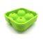 2022 Amazon Hot Selling Ball Shape Household Silicone Freezer Trays silicone ice cube mold Seals In Freshness With Lid