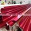 ZHONGLIAN Making Splicing Aluminium Wall Anodized Aluminium Profiles Strong Red