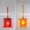 Nordic Glass Pendant Lights Creative Minimalist Bar Living Room Bedroom Single Head LED Hanging Lamp