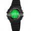 Guangzhou Skmei 1716 silica strap led light wristwatch waterproof 24 hour digital sports kids watch minimalist