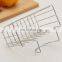 Stainless Steel Sink Caddy Sponge Holder Kitchen Sink Organizer Dishwashing Liquid Drainer Sponge And Soap Holder for Kitchen