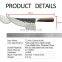 7.2 Inch Professional Forged  hammered stainless steel kitchen chopping knife meat cleaver with rose Wood Handle butcher knife