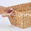 Best Price Natural Woven Hyacinth Storage Cube Basket Bins organization Woven Natural Basket vietnam cheap wholesale