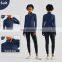 OEM Half Zip Sports Fitness Women Jackets Winter Fleece Long Sleeves Yoga Wear
