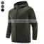 High Quality Zipper Casual Outdoor Long Sleeve Hooded Coat Custom Running Windbreaker Sports Yoga Jacket For Men