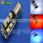 Factory-selling 5050 27SMD canbus auo led s25 t20 led car light canbus
