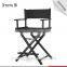 Funtional Professional Aluminum Empty foldable Make up Chair