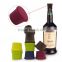 silicone wine bottle stopper reusable glass bottle plug rubber wine bottle cap keep wine fresh