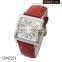 japan movt fashion leather strap waterproof men's top watch