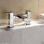 Single Lever Chrome Side Action Mono Basin Mixer Tap Waterfall Basin Bathroom Faucet NO.B002