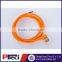 assemble straight M12 4pin cable connector