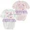 2016 Japan wholesale cute and high quality ribbon and frill baby clothing for girl newborn infant wear garment clothes