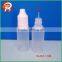 15ml LDPE plastic bottles with drip tips & childsafety caps
