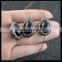 LFD-0060B wholesale Black Obsidian Pave Rhinestone Crystal Connectors Spacer Beads For Jewelry Making Bracelet necklace