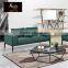 2016 Modern Style Green Color Leather Comfortable Sofa For Living Room Use