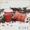 China Customized Logo Printing Paper Cup Disposable With PS Lids