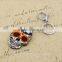 Wholesale new halloween jewelry skull pendant cheap acrylic material keychain