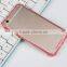 ultral thin TPU Edge and PC back clear case for iphone 6