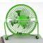 2015 hot sell 4/6/8 inch 5v mini desk fan usb fan usb fan with adapter