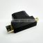Manufactory price hdmi to mini micro hdmi connector for mobile phone