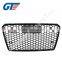 A7 RS7 SPORT GRILLE,NEW RS7 CAR GRILLE,FRONT BUMPER MESH GRILLE FOR AUDI A7 RS7