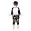 2016 wholesale boys clothes cotton clothing set for summer