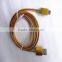 free shipping univerisal micro usb data transfer and chargering cable perfume taste colorful micro aluminum usb cable