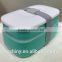 2016 New Design Microwave Safe 2 Layer Plastic Kid Bento Box with Band For School Plastic Lunch box with Plastic Cutlery