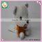 custom promotion gift plush toy bear with sucker